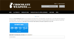 Desktop Screenshot of chocolateweapons.com